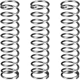 jycompre Spring, Mechanical Compression Spring, Wire Diameter 1.2mm/0.05" x Out Diameter 12mm/0.47" x Length 50mm/2", Stainless Steel Extension Spring 15Pcs