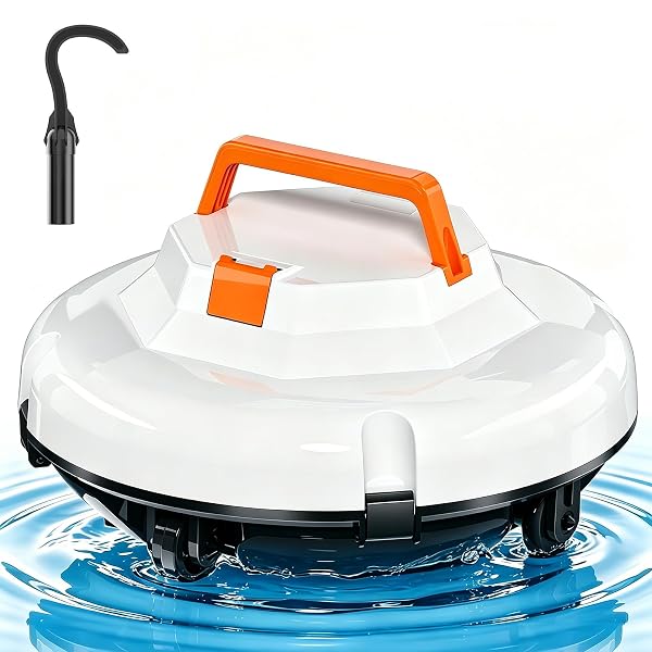 2026 NEW CORDLESS ROBOTIC POOL CLEANER, BLACK