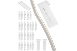 MOHERN Dermaplane Razor for Face Professional, Facial Razors for Women&Men Face with 20 Blade Refills, Eyebrow Razor for Women and Men