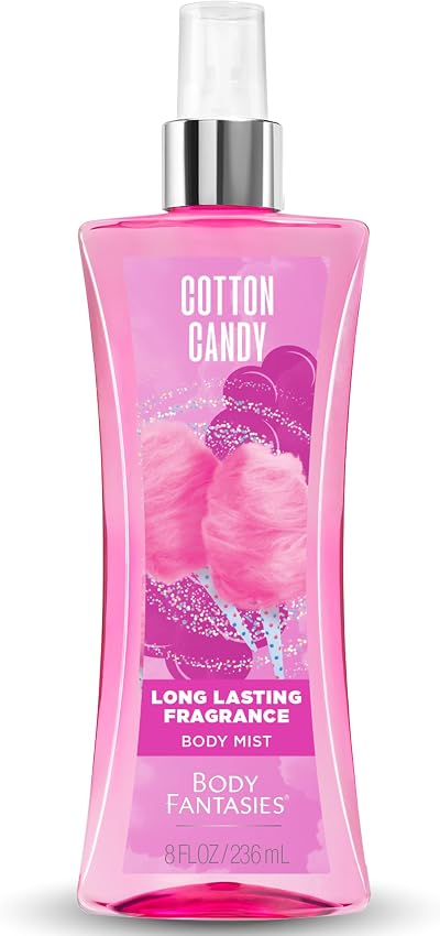 Body Fantasies Signature Cotton Candy Fragrance Mist Spray 8.0 Oz / 236 ml Women