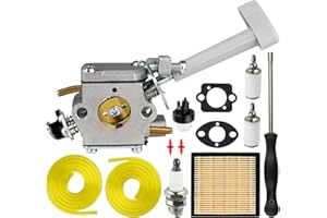 Ferilter BP42 Carburetor for Ryobi BP42 Backpack Blower RY08420 RY08420A RY42BPEMC RY42WB Leaf Blower 308054093 308054079 with Air Filter Kit