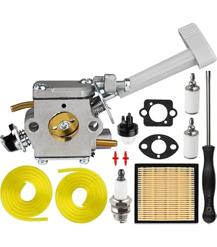 Realray Carburetor & Gasket – Fits Ryobi RY08420 RY08420A Backpack Blower – Replaces 308054079