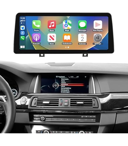 BMW 5シリーズ用 アンドロイドナビ F10 CarPlay Amazon.com: Road Top 12.3