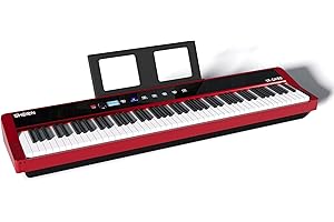 SHEIRIN digital piano 88 keys weighted keyboard touch screen electric piano fully weighted with keyboard bags music beginners portable instrument musical full size SR-GH80