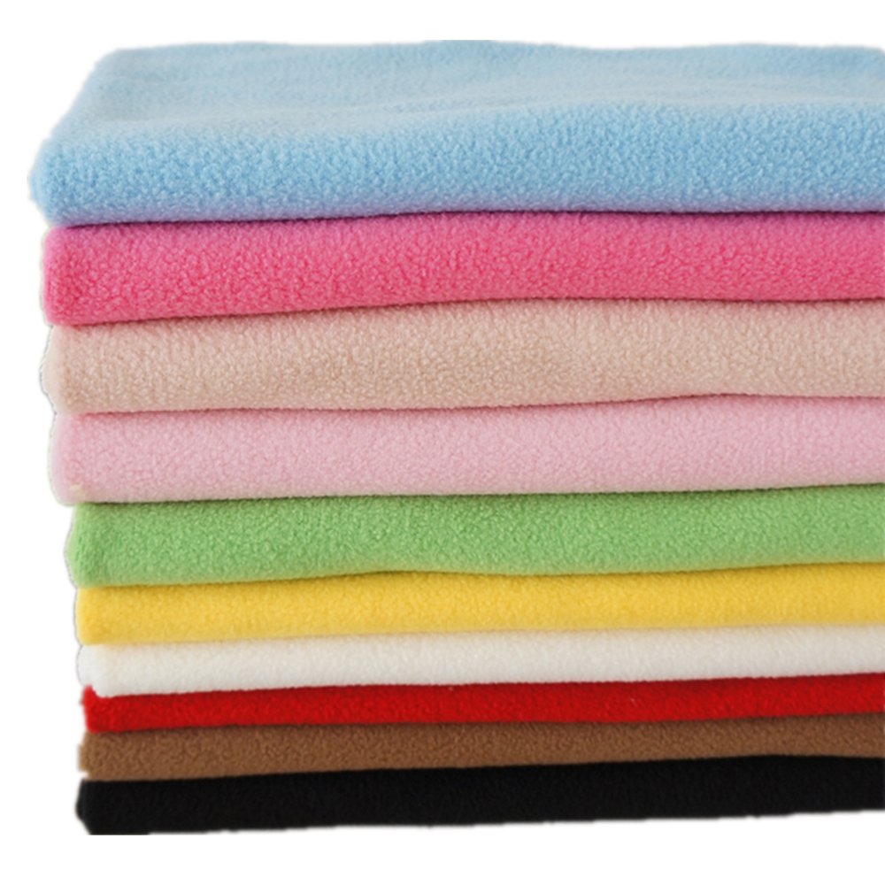 RayLineDo® 10PCS 50 * 50cm Solid Color Knitted