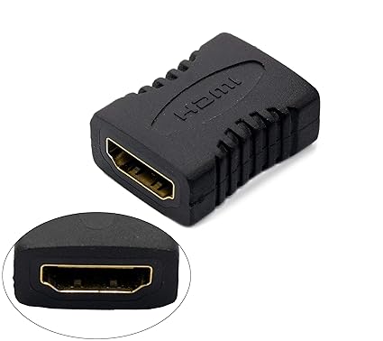 Storite Hdmi Extender Female to Female Coupler Adapter -Black