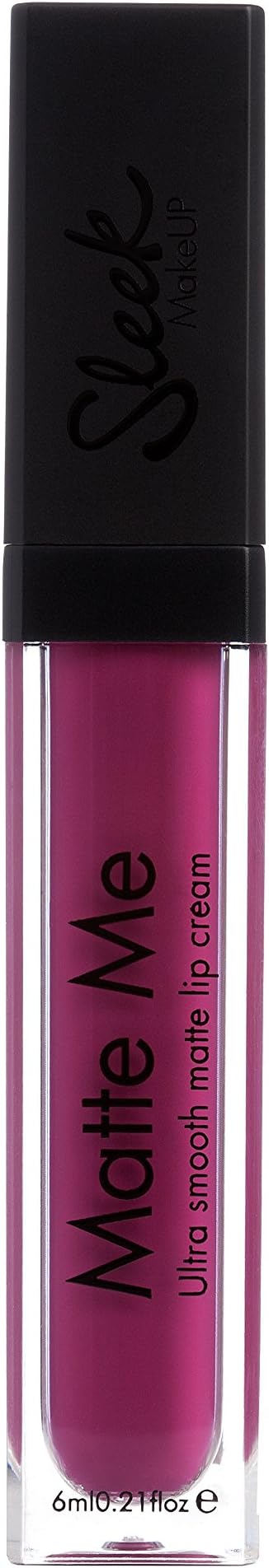 Sleek MakeUP Matte Me Liquid Lip Cream Fandango Purple 6ml