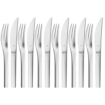 WMF 1296796046 Steakbesteck 12-teilig VELA