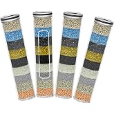 4 Pack Shower Filter Replacement (15 Stage Filters),for Hard Water - Filters Chlorine -KUETERYUN Filter compatible with MakeFit SSJ781/DSSJ781/ DSSJ781-01/DSS1581&amp; HOPOPRO HSF-002 Shower Head