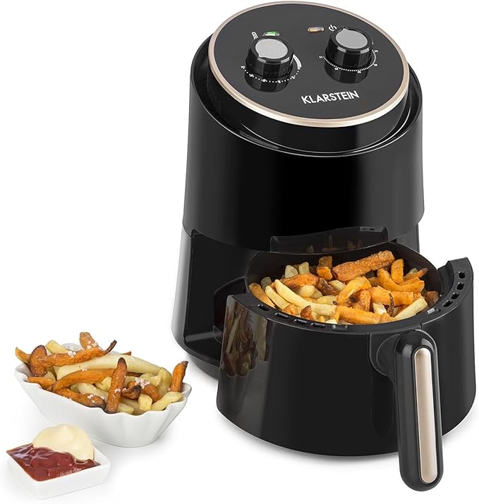 Klarstein Well Air Fry - Freidora, Freidora de aire caliente, Freír sin grasa, Hornear, Cocinar,...