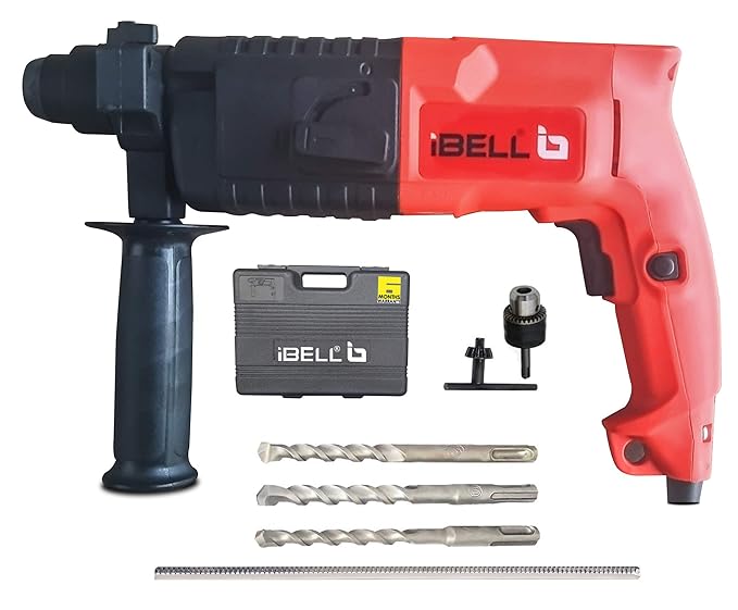 IBELL Rotary Hammer Drill Machine RH2023, SDS Chuck,500W,850RPM,20MM