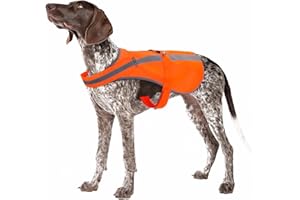 DNALLRINO Reflective Dog Vest for Small Medium Breeds, High Visibility Dog Safety Vest with Removable Bell Keep Dog Safe from