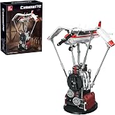Airplane Building Set with Motor, 667PCS MOC Mechanical Model for Teen 14+ | Gear Mechanism Base, Flapping Wing Ornithopter, Decor for Home &amp; Office, STEM Gift for Adults &amp; Teens