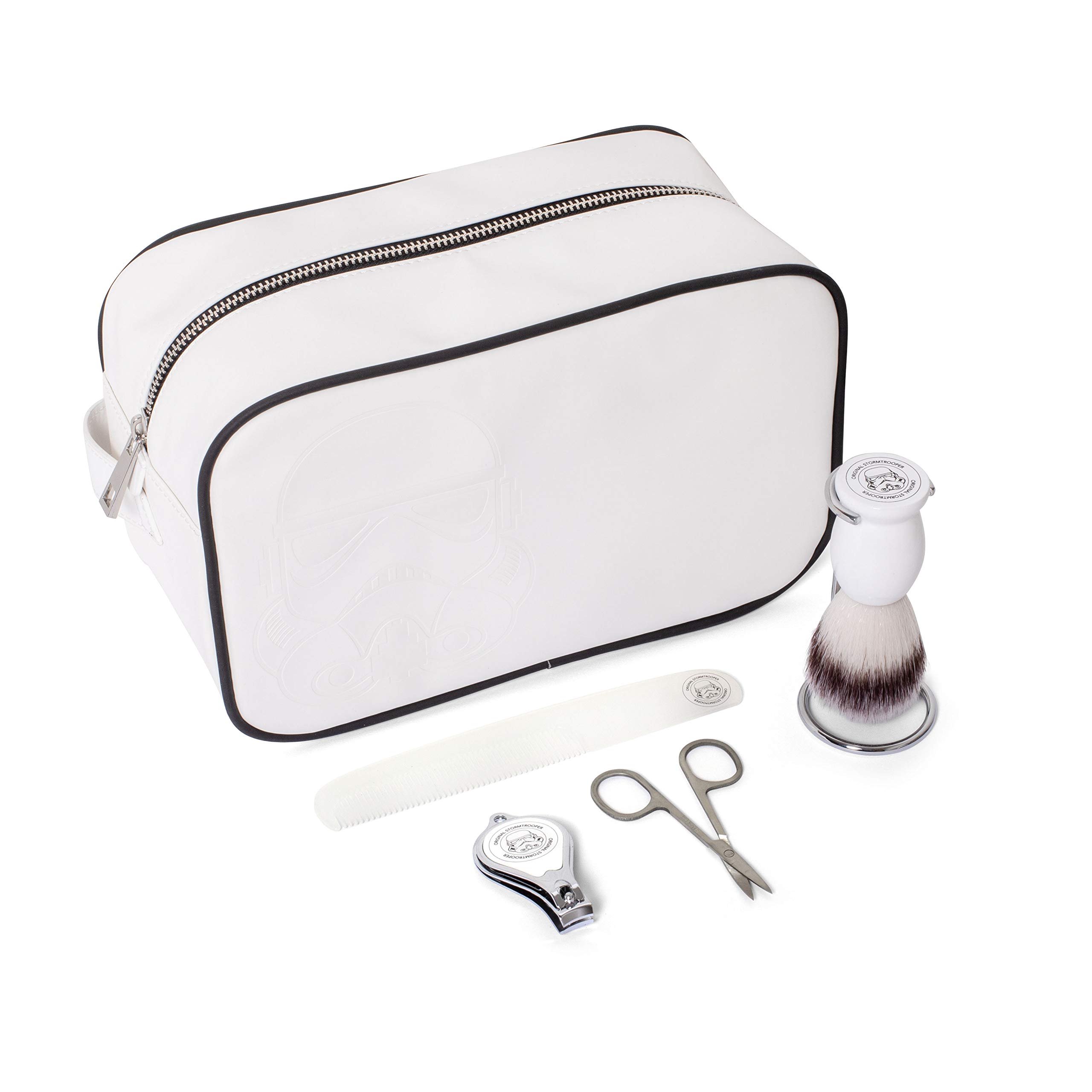 Thumpsup Original Stormtrooper Grooming Set - Cosmetic Case - White - Unisex Adults - Gift for Cosmetic Enthusiasts, Bathroom Vanity Organization