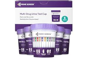 Prime Screen 14 Panel Instant Home Test Cup - [5 Cups]- TDOA-1144A3