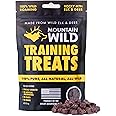 MOUNTAIN WILD Training Treat Nibs for Dogs, Elk & Deer Protein, Rewards for Effective Dog Training, All Natural, No Fillers, No Artificial Preservatives (4 Ounce, 1, Count)