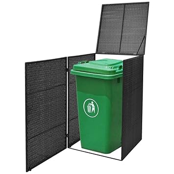 Festnight Mulltonnenbox Mulltonnenverkleidung Mulltonnenhaus Fur 1