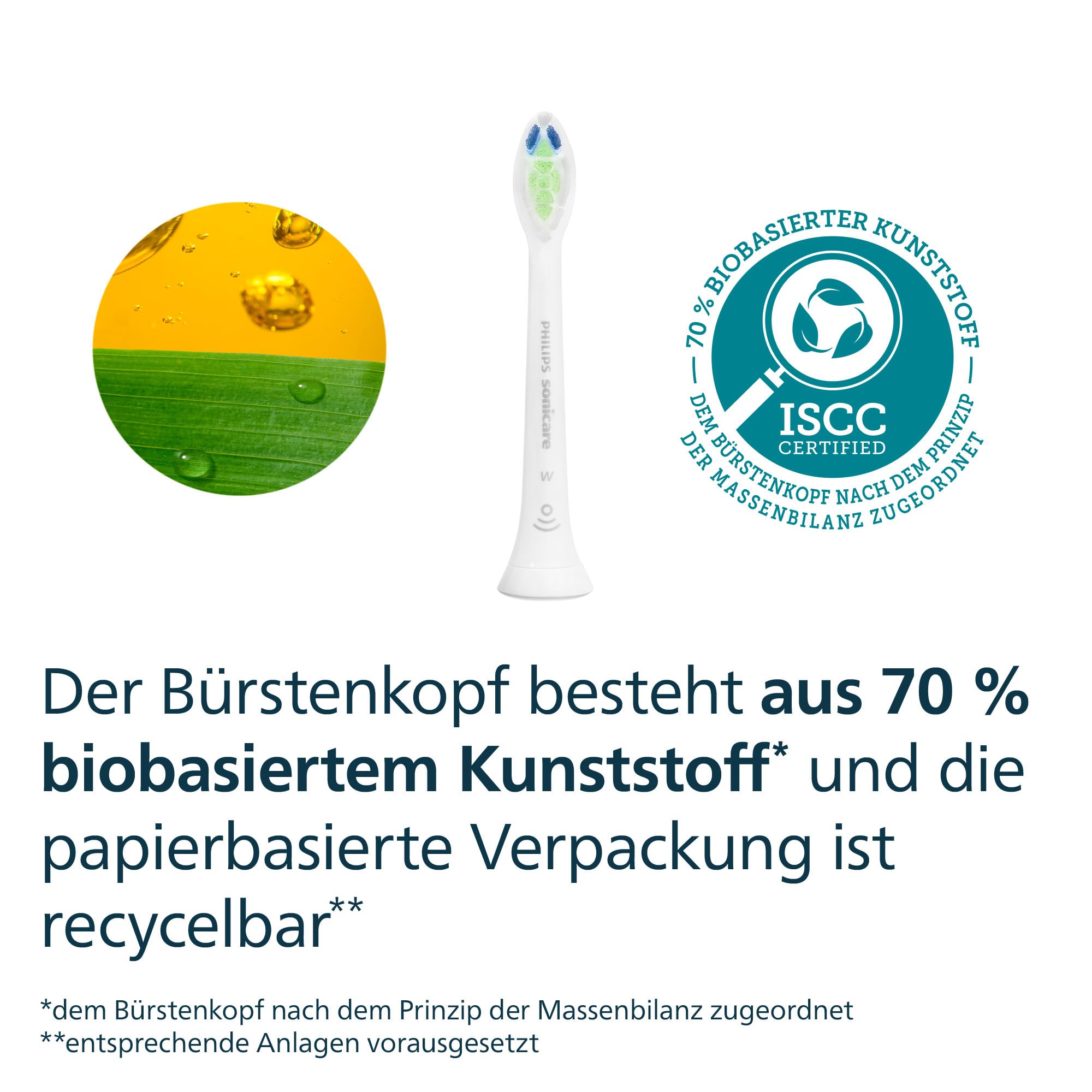 Philips Sonicare W2 Optimal White, Original Ersatzbürstenköpfe, Weiß, 8er-Pack, HX6068/87 9