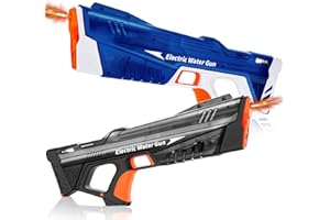 2Packs Electric Water Gun for Kids & Adults, Automatic Fill Up, Powerful Squirt Guns with 28-32 FT Long Range, Summer Outdoor