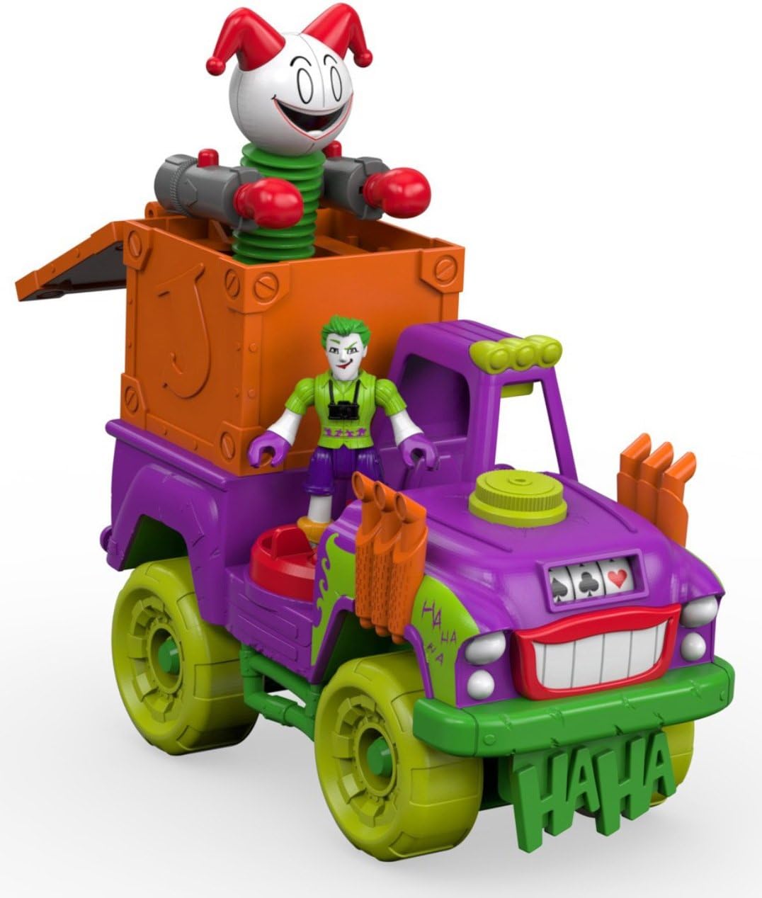 imaginext joker surprise vehicle