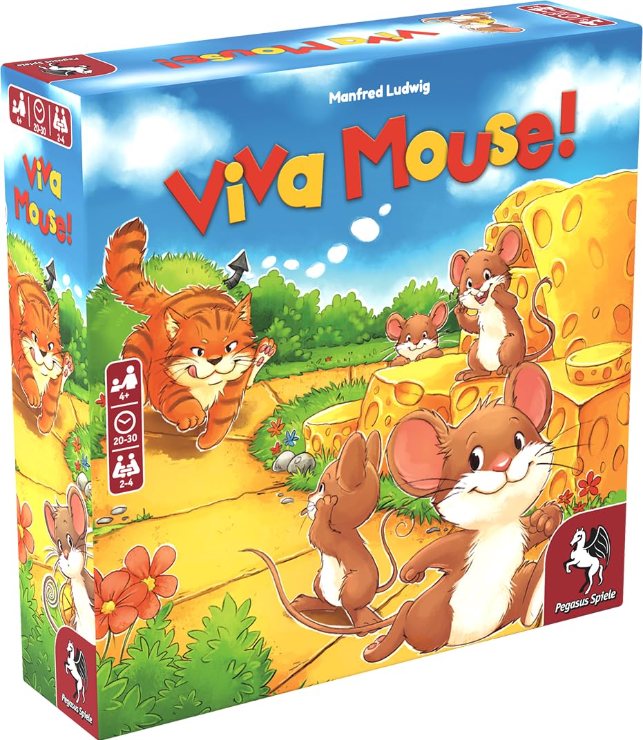 Pegasus Spiele 66003E Viva Topo *Englische Ausgabe* Board Game