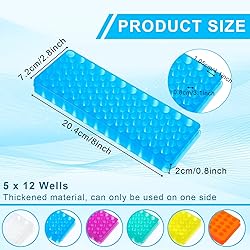 6 Pcs Polypropylene Microcentrifuge Tube
