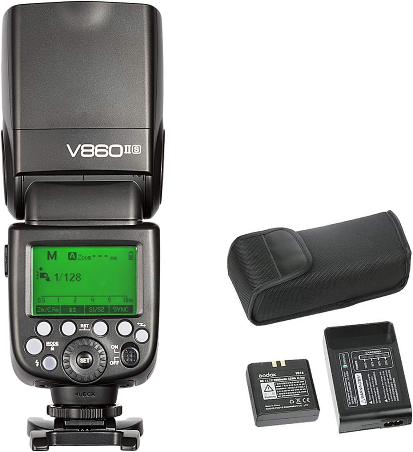 Godox Ving V860II-S Pioneering 2.4G Wireless TTL Li-on Camera Flash Speedlite Flashgun for Sony DSLR Cameras