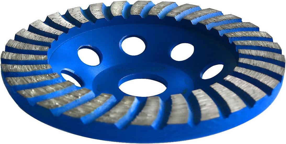 S&R Diamond grinding disc, Diamond Cup Wheel, 125 x 22,2 mm, Diamond grinding cup for multi material. Professional Quality - Image 5