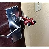 Travelers Security Lock - Portable Door Lock - Prevent Entry From The Outside - Rest Assured That Our Lock Will Hold Up To Th