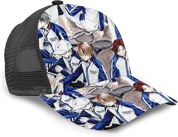Amazon Co Jp テ ニスの王子様 機能素材 帽子 キャップ メンズ レディース ゴルフ メッシュキャップ スポーツ アスリート 頭囲 57 60cm 服 ファッション小物