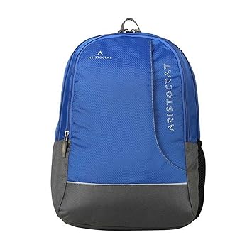 Aristocrat Zing Fabric 25 Ltrs Blue Laptop Backpack (LPBPZIN3BLU)