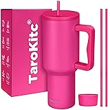 40 oz Insulated Tumbler with Handle and lid, Vacuum