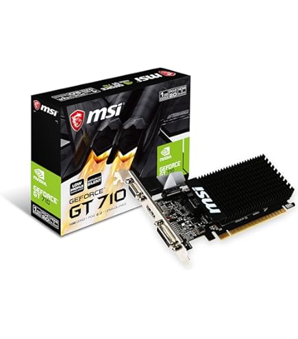 Amazon.com: MSI GF GT 710 2GD3H LP, GT_710_2GD3H_LP : Electronics