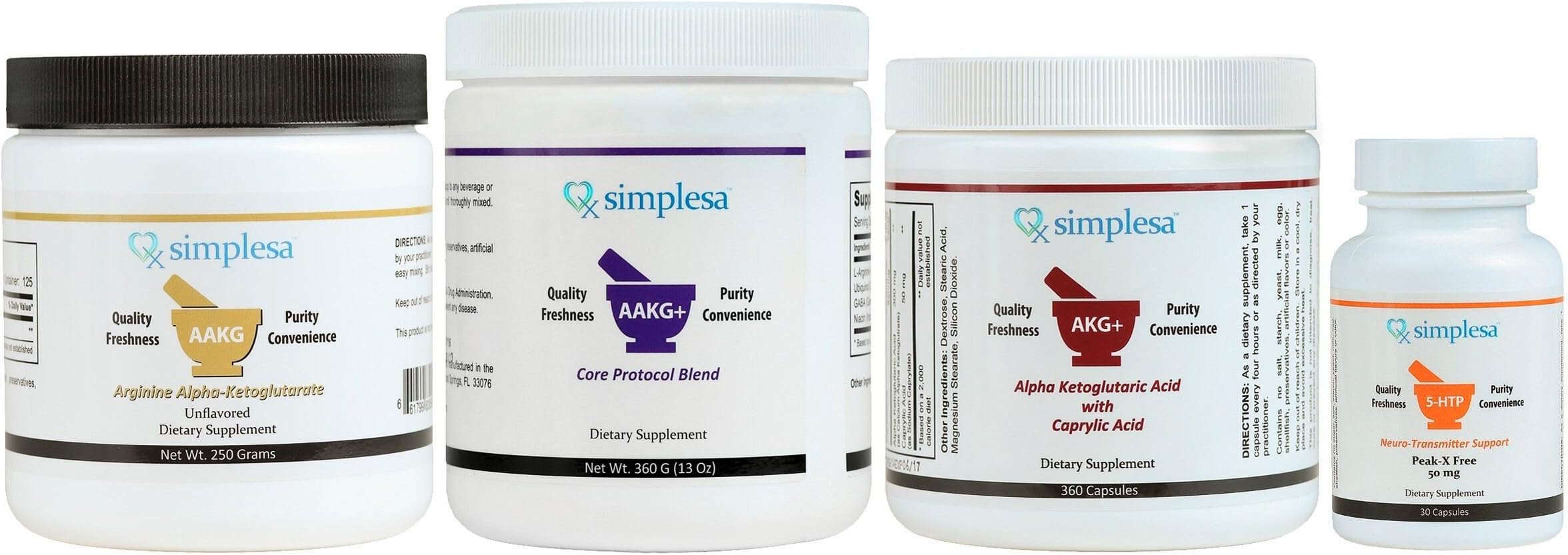 SIMPLESA Nutrition- Deanna Protocol"Core" Bundle #1