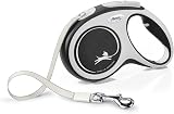 flexi Comfort M Tape 5 m Black Retractable Dog Leash up to 25 kg