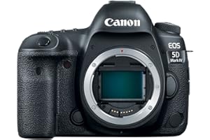 Canon EOS 5D Mark IV Digital SLR Camera (Body Only), Full-Frame DSLR Camera, 30.4 Megapixel CMOS Sensor, 4K Video, Content Creator Camera, EF Mount, Black
