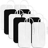 10PCS TENS Unit Replacement Pads 2x4, Reusable Electrodes for Muscle Stimulator Machine, Compatible with AUVON TENS, TENS 700