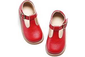 Kiderence Girls Flat Dress Shoes School Oxfords Marry Jane (Toddler/Little Kids)