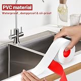 Fixmend Bath Sealant Strip Self Adhesive 3.2m White 1.5in Tape for Bathroom view 4
