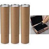 Geyee 3 Pcs Flocking Kit Powder Suede Flocking Fiber Black Mini Flocker Fibers Spray Flocker Applicator for Crafts Jewelry Boxes Drawers Bottoms