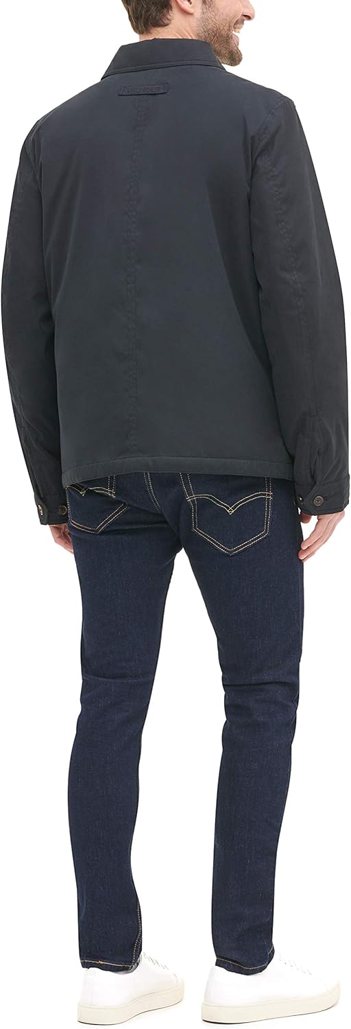 tommy hilfiger micro twill jacket