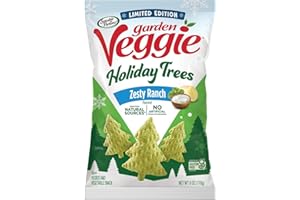Sensible Portions Garden Veggie Zesty Ranch Flavored Holiday Trees, 6 Oz