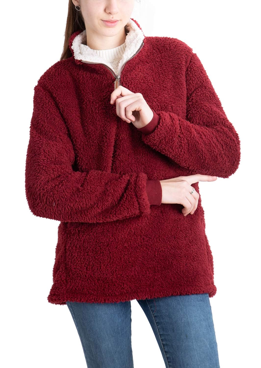 wine sherpa pullover
