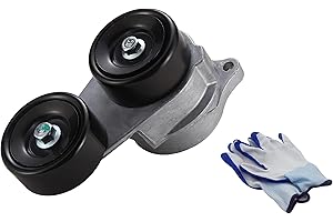 ATPPCCE 38332 Belt Tensioner Assembly With Pulley For 04-13 Acura RL/TL/MDX/ZDX Honda Accord/Odyssey/Pilot/Ridgeline OE# 31170RCAA01 31170RCAA02 31170RCAA03 31170RCAA04