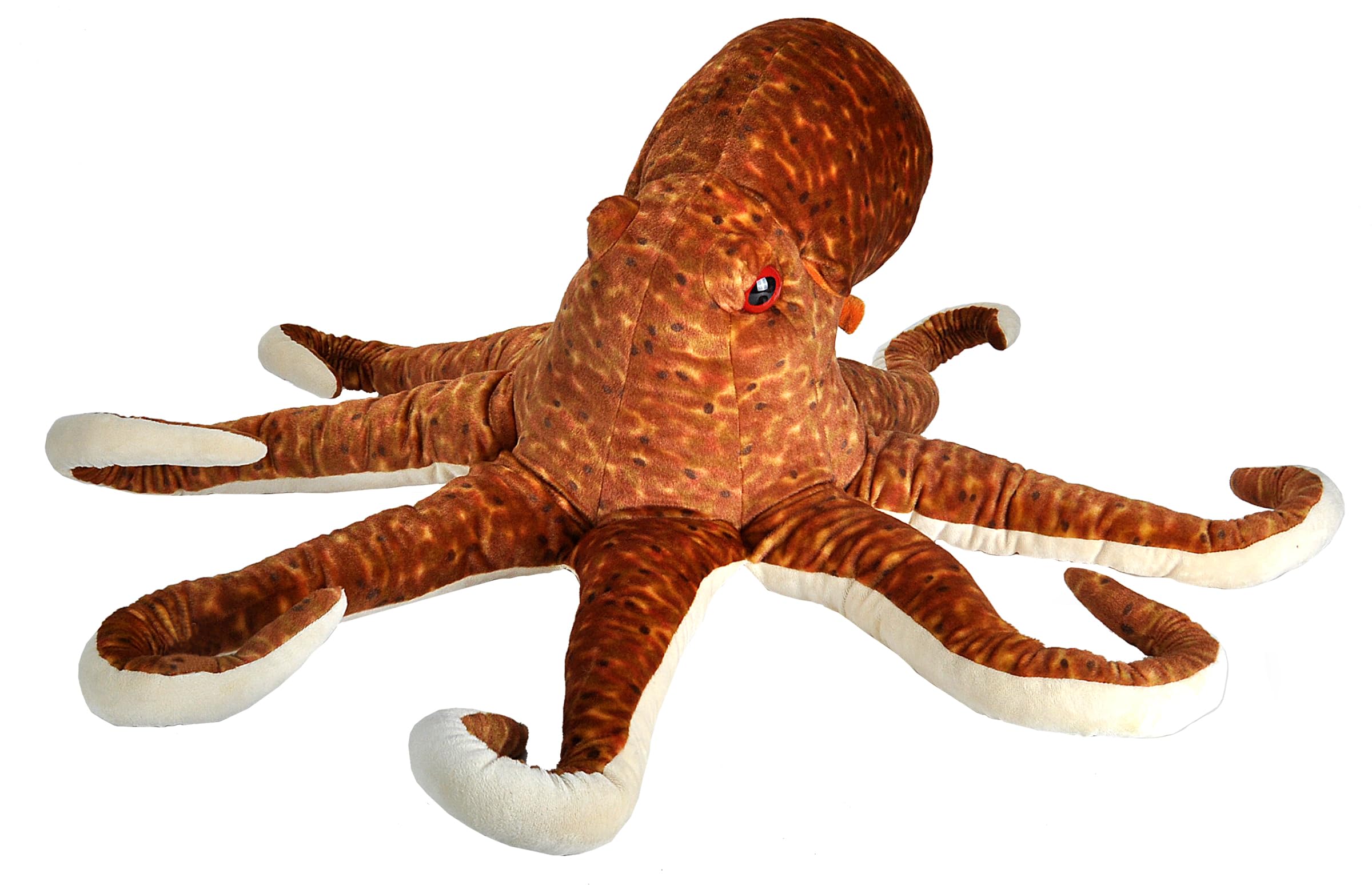 Wild Republic 23056 Plush Octopus, Cuddlekins Jumbo Cuddly Toys, Kids Gifts, 76 cm, Multi