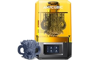 ANYCUBIC 14K Resin 3D Printer, Photon Mono M5s Pro with 3X Fast Printing, Leveling Free, 10.1'' Large LCD Screen & Upgraded Smart Feature, 8.81'' x 4.98'' x 7.87'' (HWD) 3D Printing Size