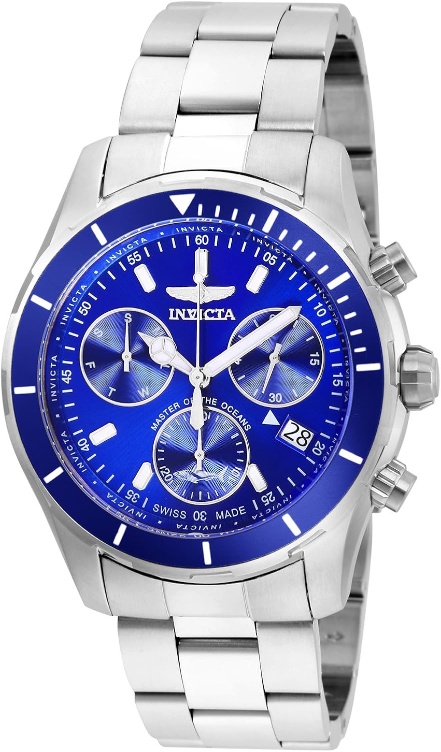 reloj plateado hombre