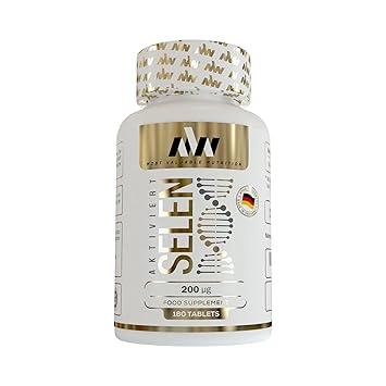 MVN® Selen 200 mcg | Vegan | Hochdosiert | Hohe Bioverfügbarkeit | OHNE Magnesiumstearat | Made in Germany