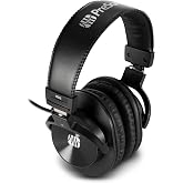 PreSonus HD5 Professional Monitoring Headphones &mdash;Wired, Closed-Back, Over-Ear Studio Recording Headphones for Professional Mixing and Monitoring