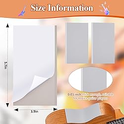 Lukmaa 2 Pcs Guitar Non Slip Pad Keep Guitar from